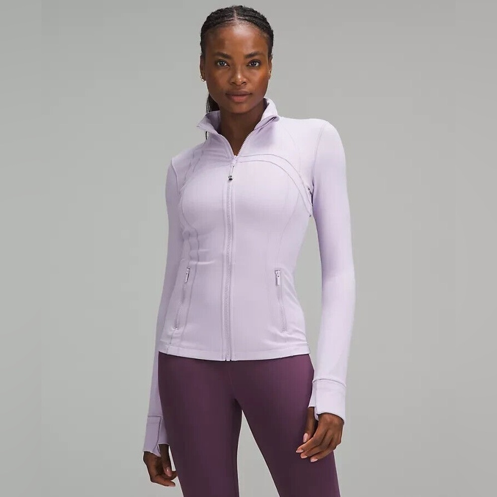 Lululemon Define Jacket in Lilac Ether Sz 10